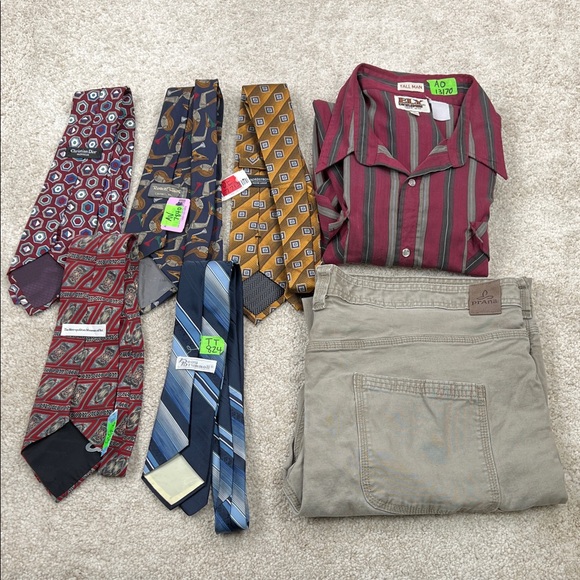 Dior Other - Tie Lot Necktie Reseller Mixed Christian Dior Nordstrom Prana Pants Shirt